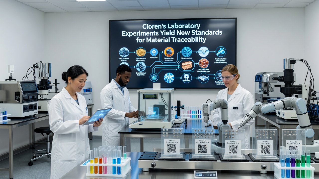 Cloren's Laboratory Experiments Yield New Standards for Material Traceability